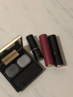 Eyeshadow & lipsticks (for take all)