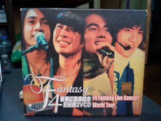 F4 Fantasy Live Concert VCD