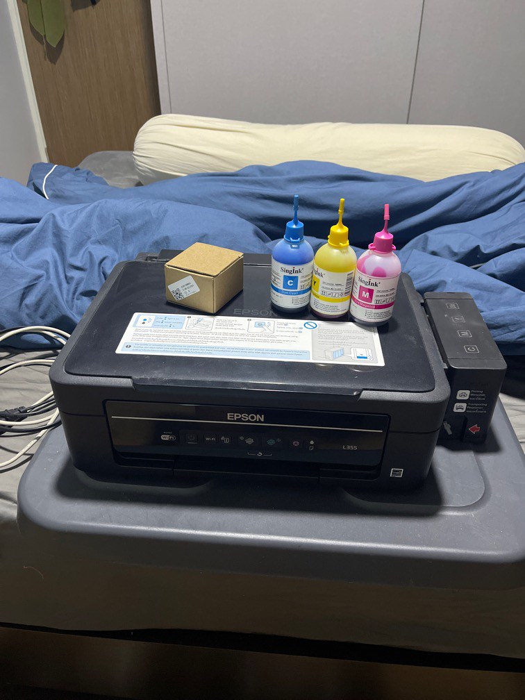 Faulty Not working Epson L355 Printer Scanner, Computers & Tech