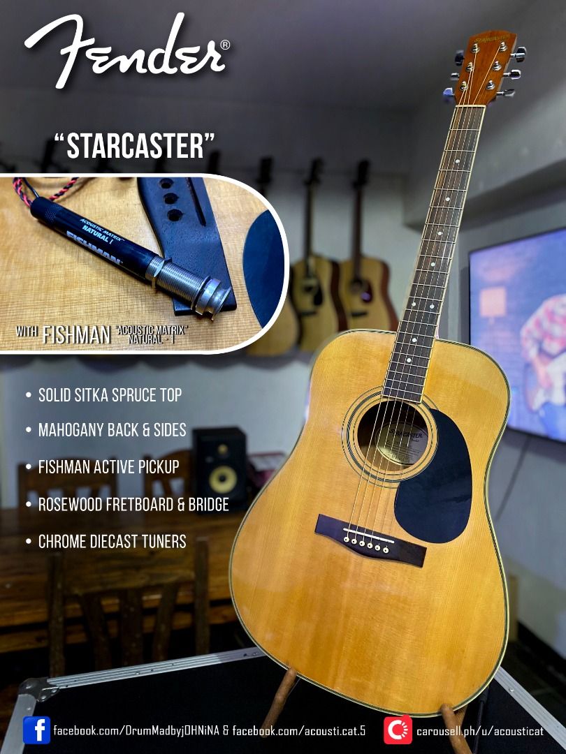 Acoustic Starcaster By Fendernull