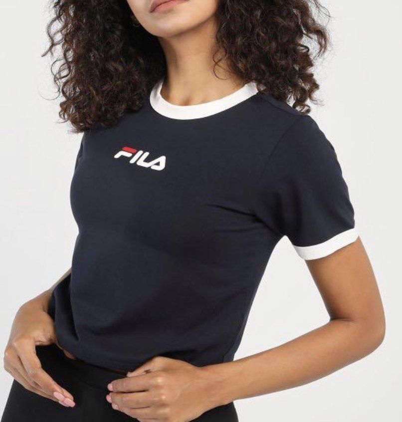 Fila tee shirt femme hotsell