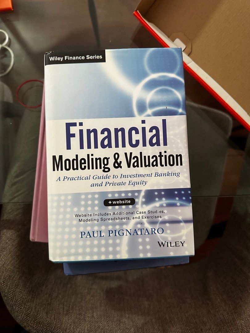 Financial Modeling & Valuation Paul Pignataro, Hobbies & Toys, Books