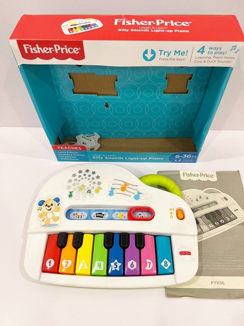 Fisher price silly sounds light up piano 2025