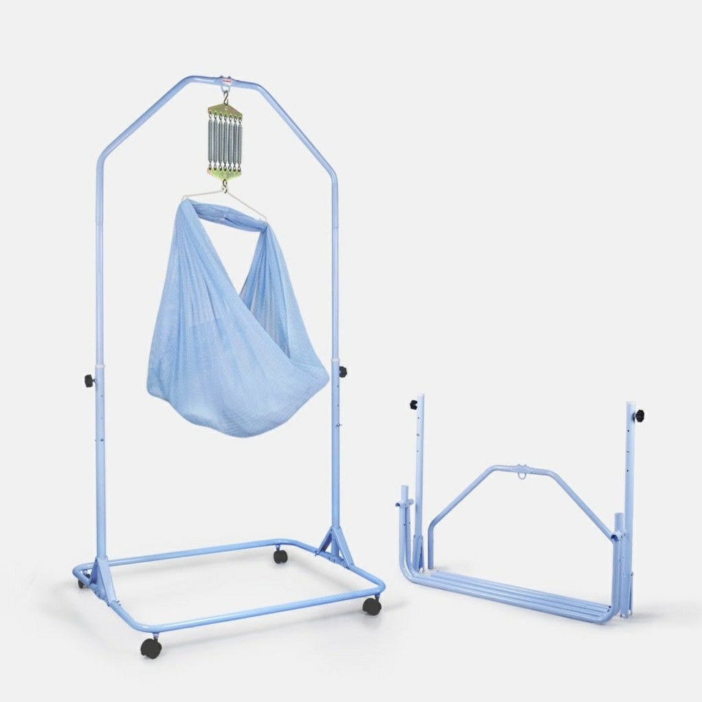 Foldable Spring Baby Cradle Set Hammock Sarong
