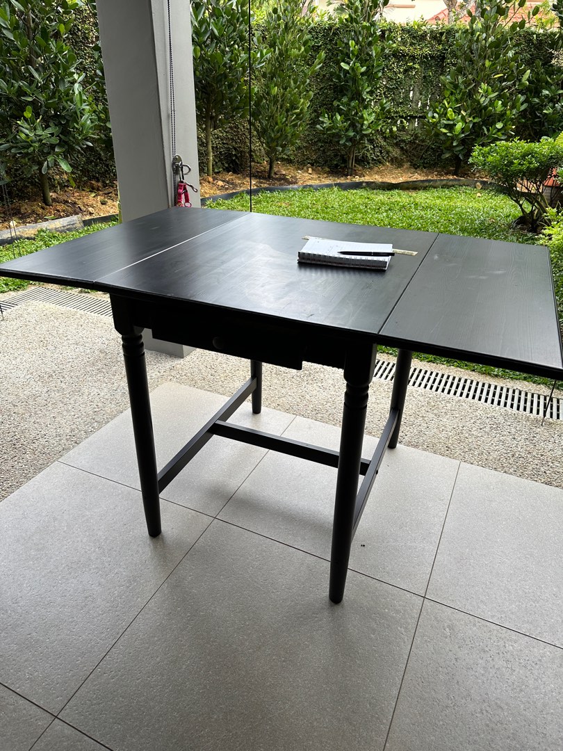 Foldable wooden table , Furniture & Home Living, Furniture, Tables