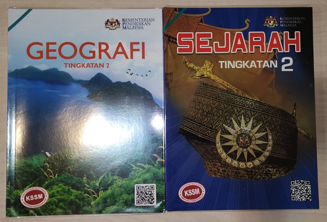 Form 2 Geografi and Sejarah textbooks, Hobbies & Toys, Books ...