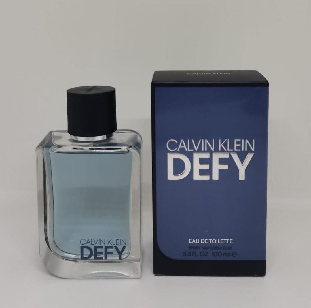 FREE POSTAGE Perfume Calvin klein defy Perfume Tester Quality New Box Seal  unit, Beauty & Personal Care, Fragrance & Deodorants on Carousell