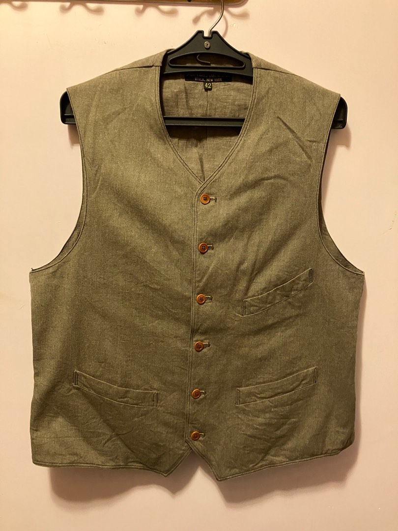 Freewheelers vest Columbia, 男裝, 上身及套裝, 背心- Carousell