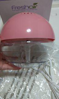 Fresh Air Revitalizer & Purifier with Color Changing Light (Pink)