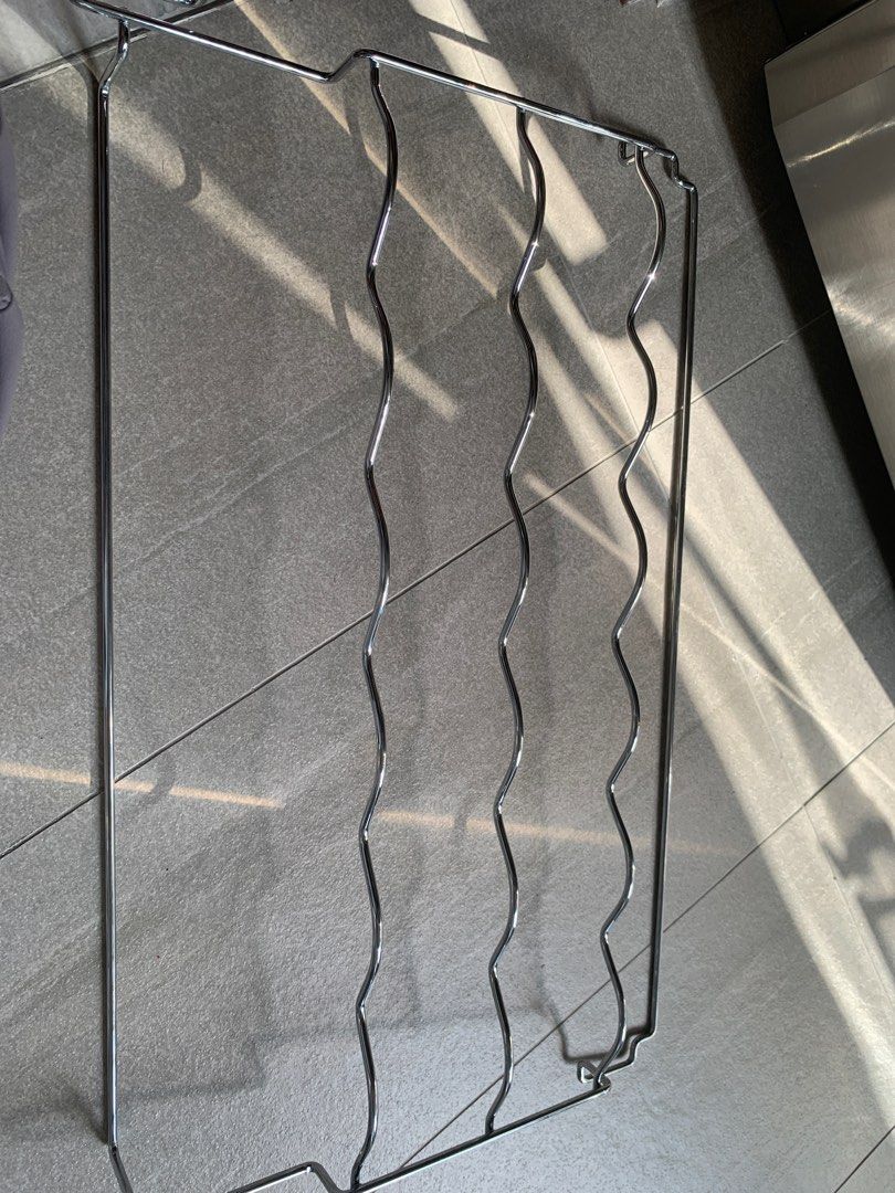 Stainless steel Fridge rack for putting red wine bottles, Furniture