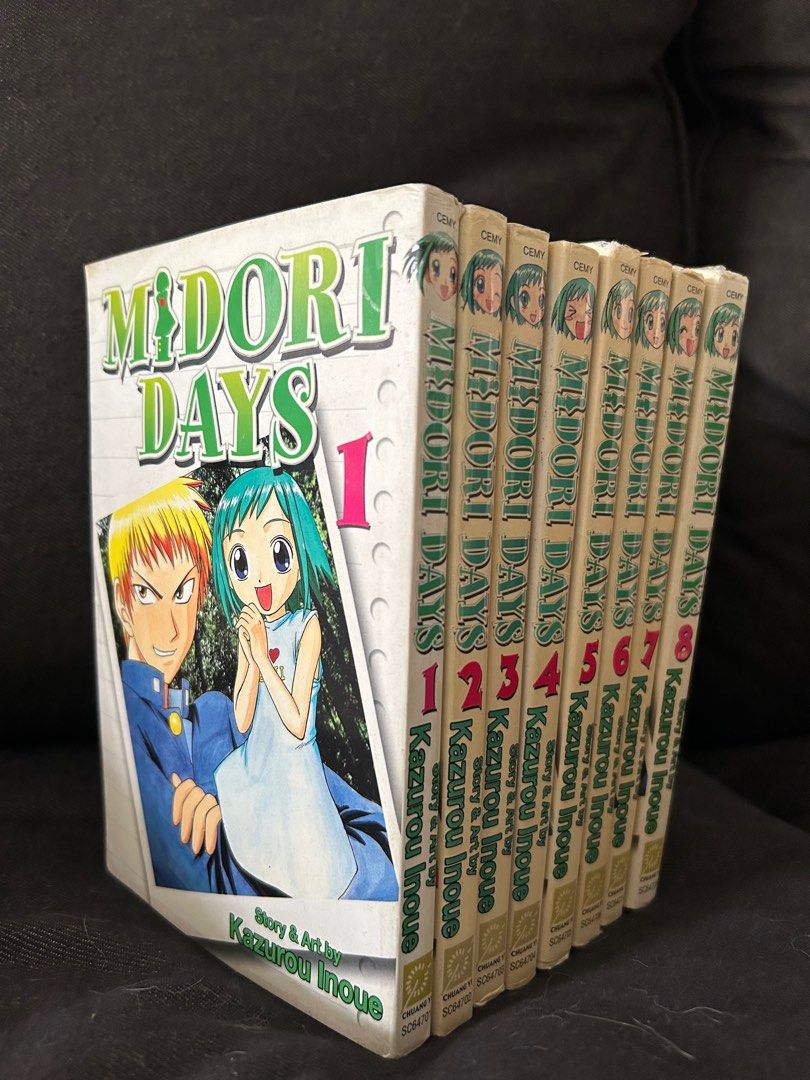 FULL SET 1 to 8 MIDORI DAYS, Hobbies & Toys, Books & Magazines, Comics & Manga on Carousell