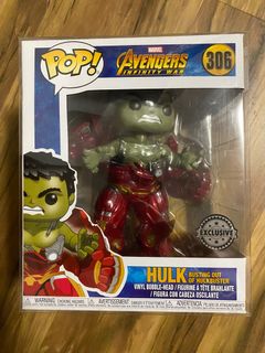 Funko Pop! Marvel Avengers Infinity War Hulk Busting Out of Hulkbuster #306  BNIB