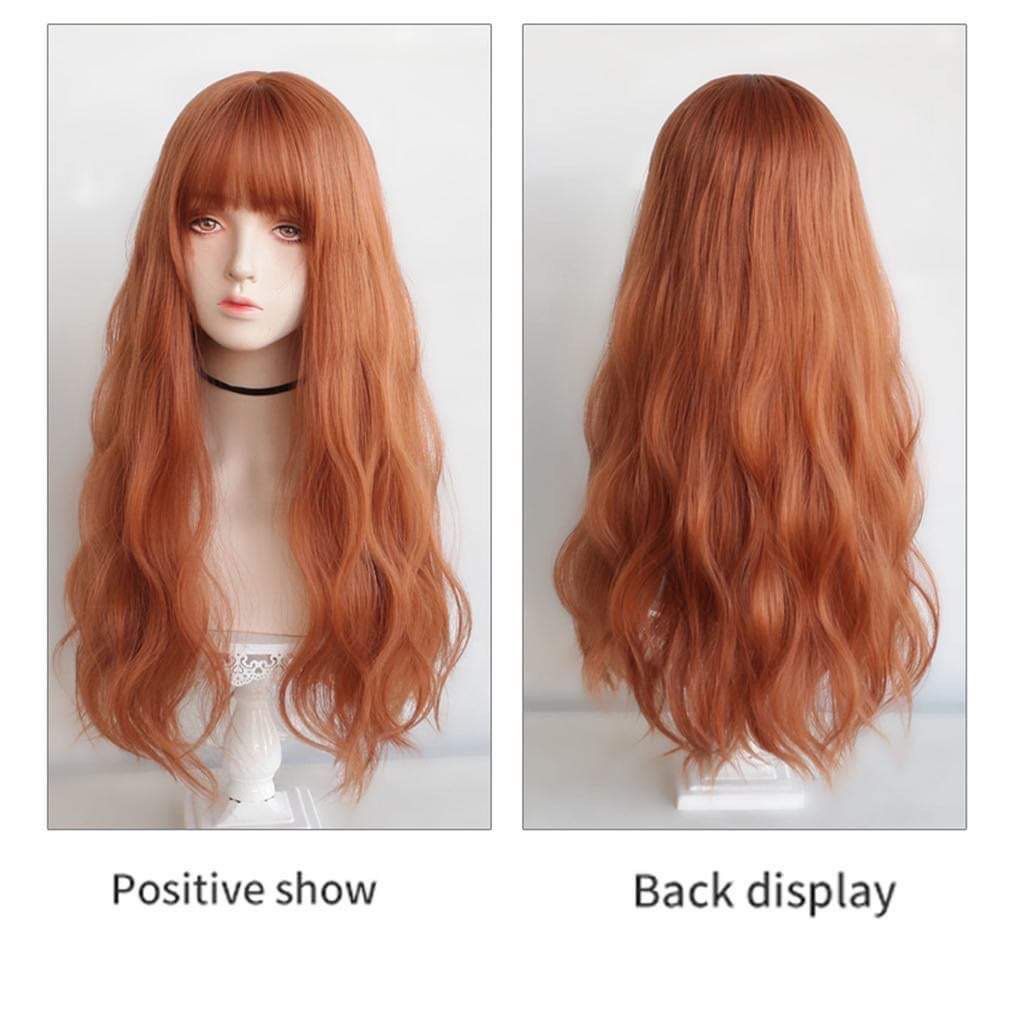 Ginger oranger hair wig on Carousell