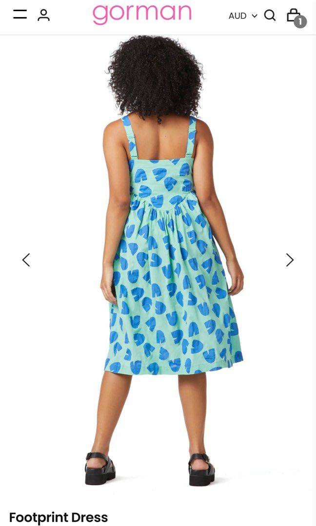Gorman footprints dress