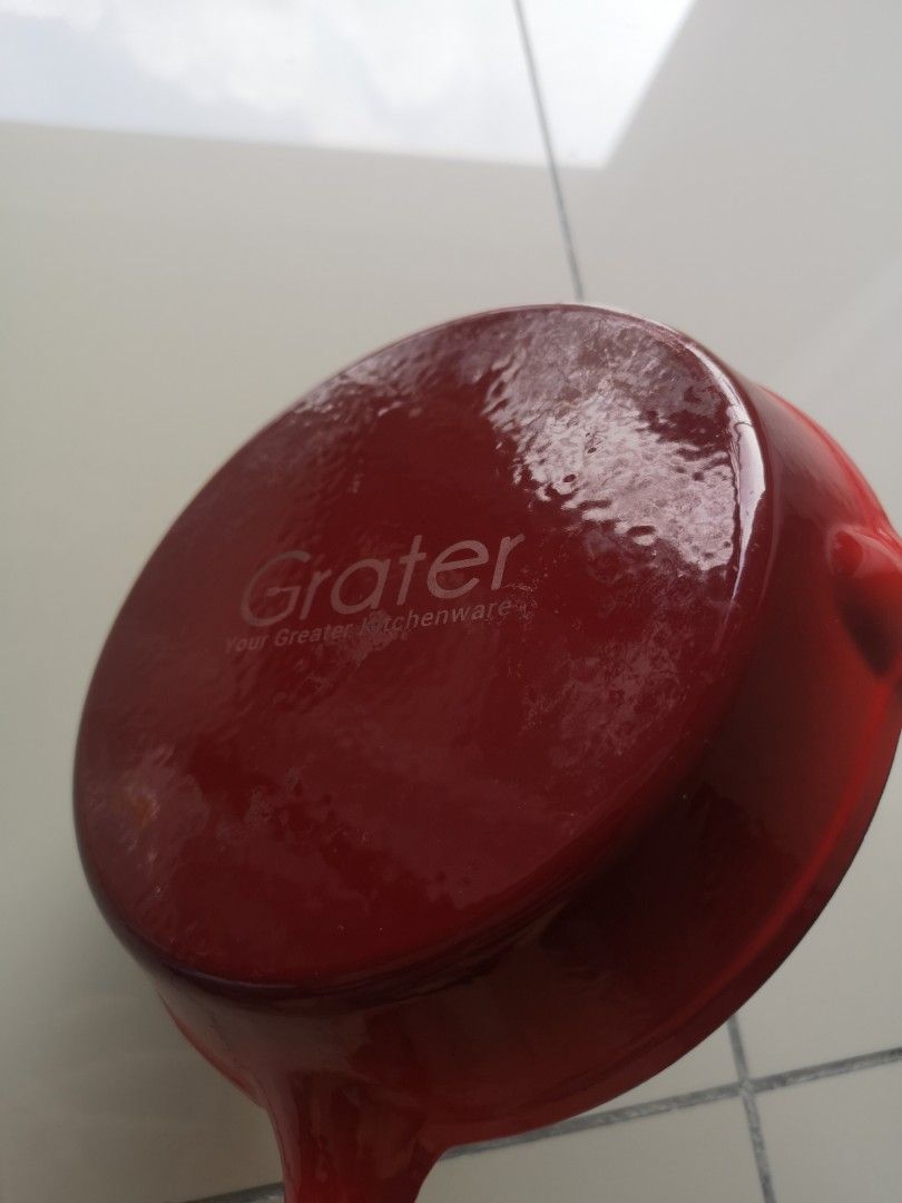 Grater Cast Iron Fry/Cooking Pan (16cm), Furniture & Home Living