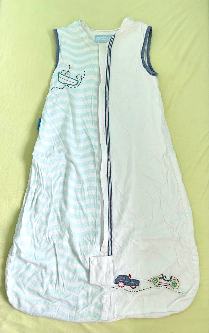 The Gro Company Grobag Baby Sleeping Bag 6 18 Months 1.0 Tog All Aboard 1