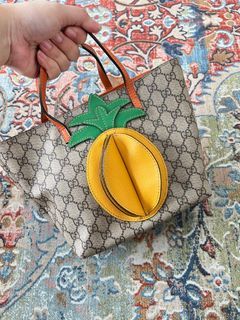 GUCCI HANDBAG MINI TOTE PINEAPLLE