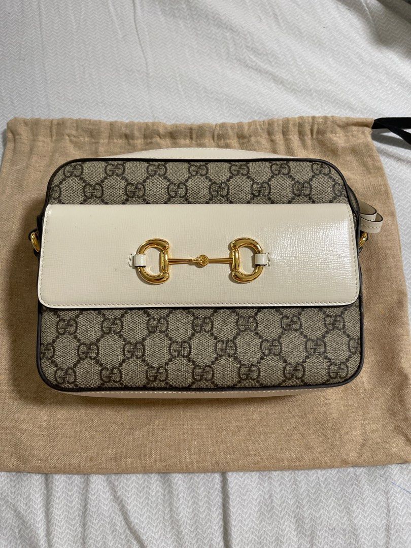 gucci horsebit 1955 small shoulder bag brown