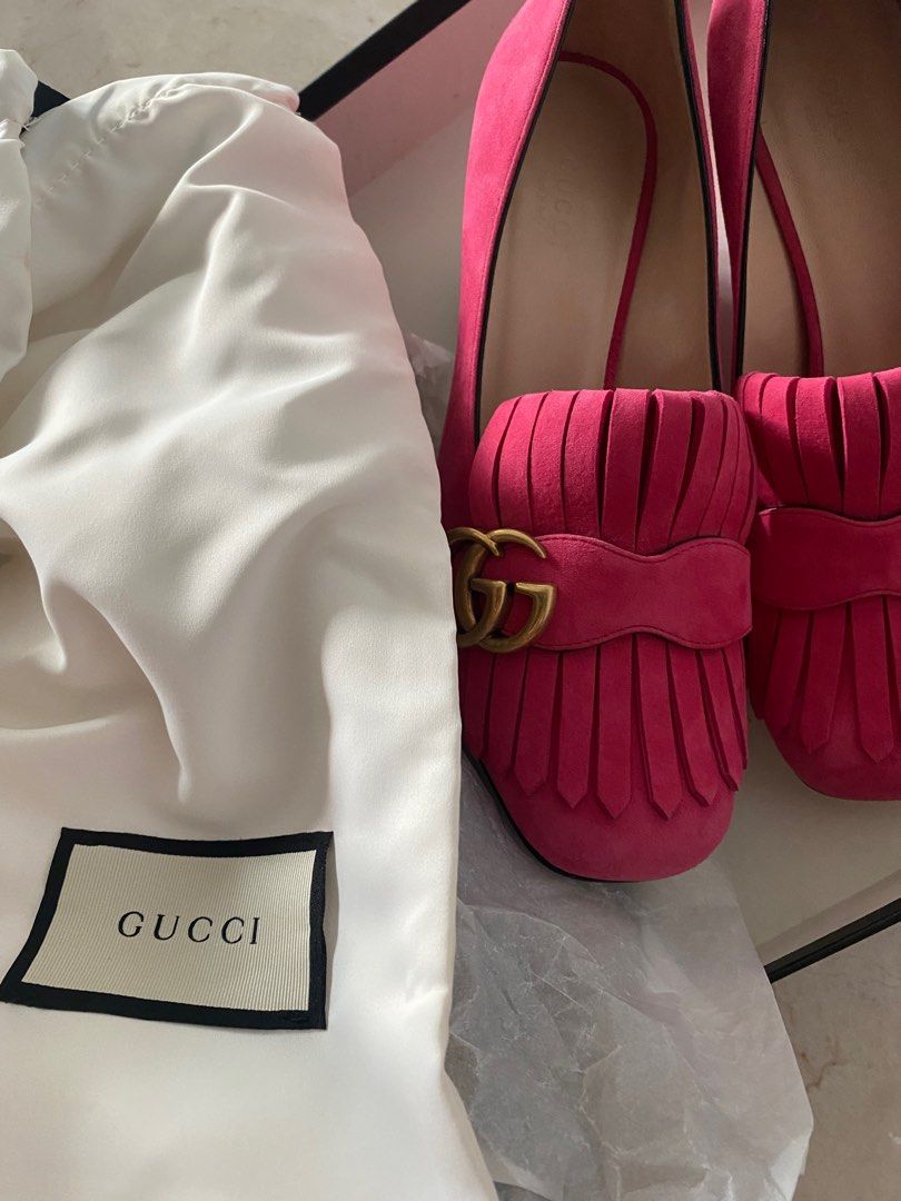 marmont gucci heels
