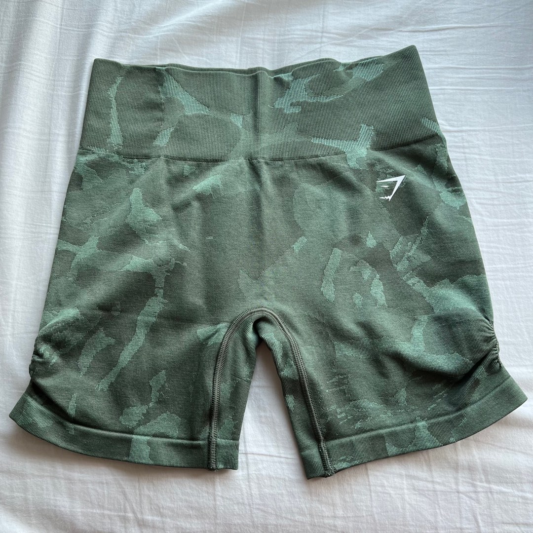 seamless shorts (gymshark dupe), 女裝, 運動服裝- Carousell