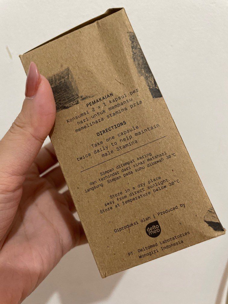 Herbana Relief Sari Pasak Bumi 60 Kapsul, Kesehatan & Kecantikan