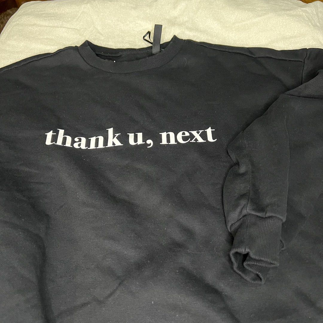 H M Thank u next Ariana Grande Pullover XS Women s Fashion