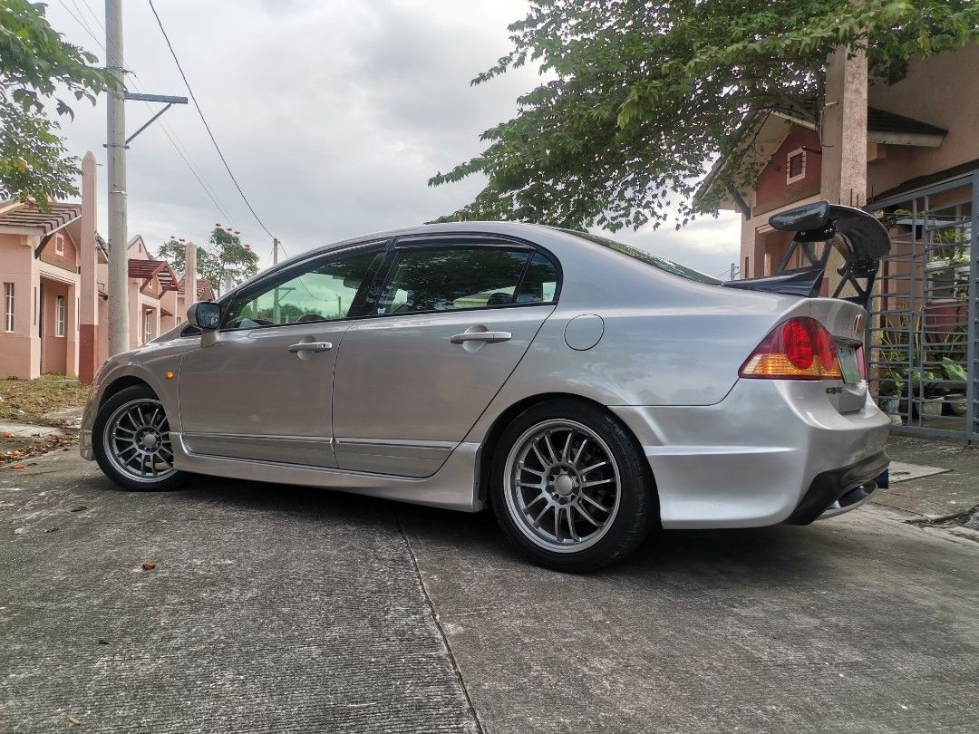 Honda Civic FD 1.8s Auto (Category: Used Cars) located in San Pedro. Submitted by btger (Listing ID 1217299670, Image 3). Description: FRESH in/out and NO to headache! Honda Civic FD 2007 1.8s, acquired on 2008 -All LED, 10" Android head unit, rota 17s mags, eibach lowering springs, Carbon fiber hood and spoiler, ++other upgrades. -Underchassis, suspension, engine, tranny, aircon and every electronics all goods. -Registered. -Negotiable. -Minor p