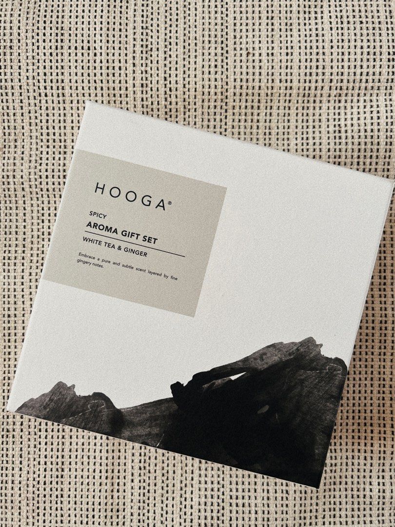 Hooga White Tea & Ginger Aroma Set, Furniture & Home Living, Home