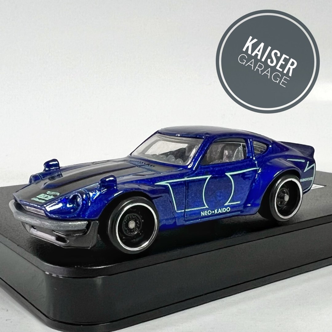 Hot wheels custom datsun 240z blue outlet