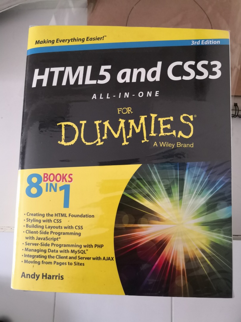 HTML5 and CSS3 all-in-one for dummies, Hobbies & Toys, Books ...
