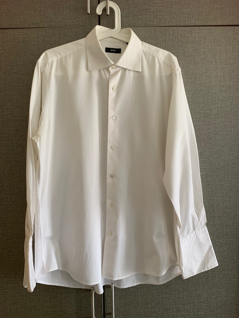 Hugo Boss Dinner Shirt Men s Fashion Tops Sets Formal Shirts