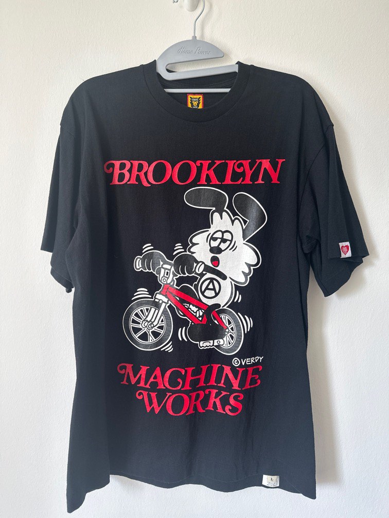 Human Made x BROOKLYN MACHINE WORKS x Girls Don't Cry T-Shirt S/S 22 GDC