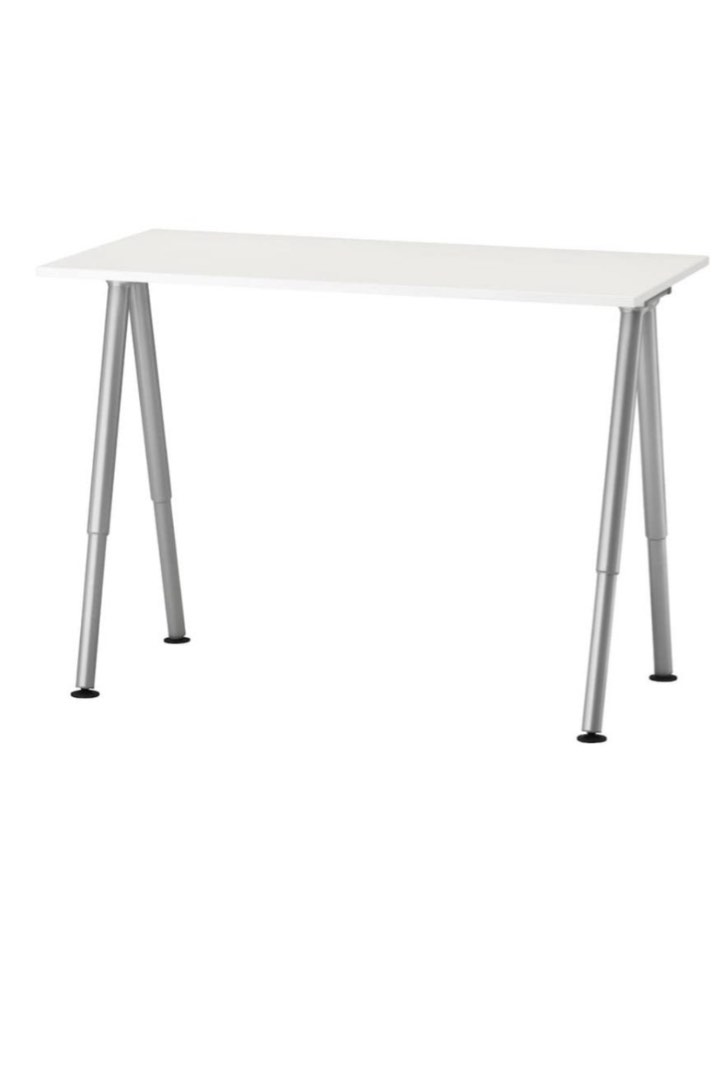 IKEA height adjustable desk ( white) clearance sale , Furniture & Home