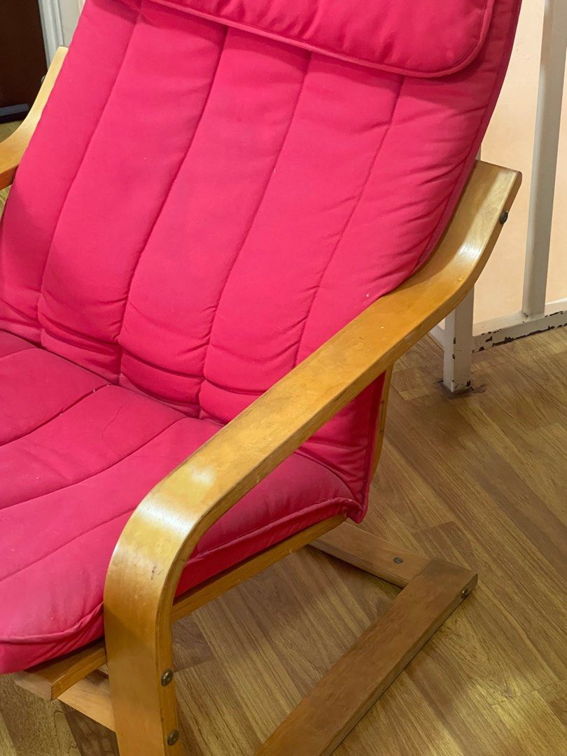 ikea poang armchair, Furniture & Home Living, Furniture, Chairs on