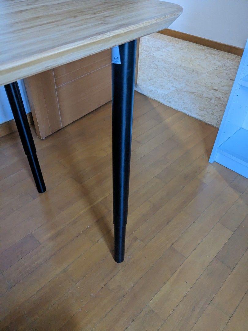 IKEA table with extendable and removable legs, Furniture & Home Living