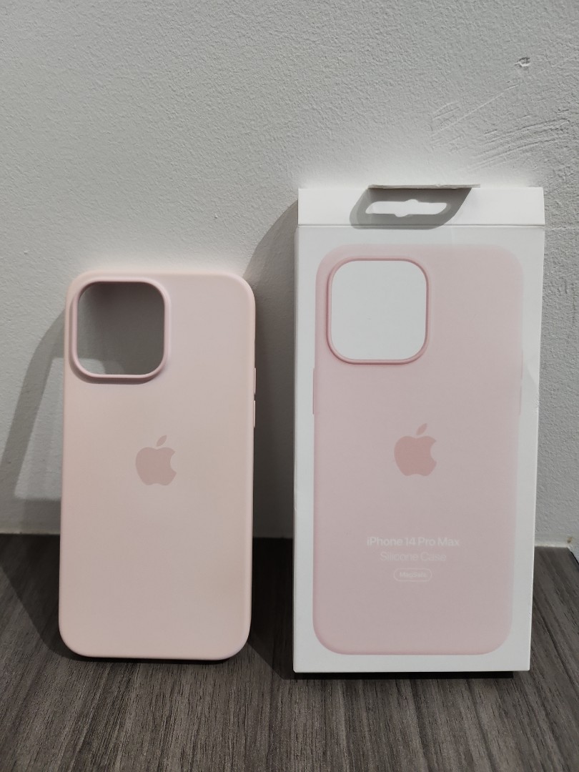 Apple Silicone Case Chalk Pink