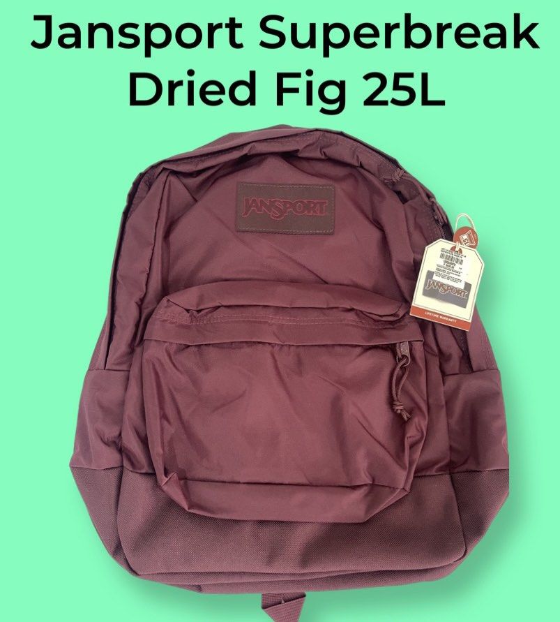 Dried fig top jansport backpack