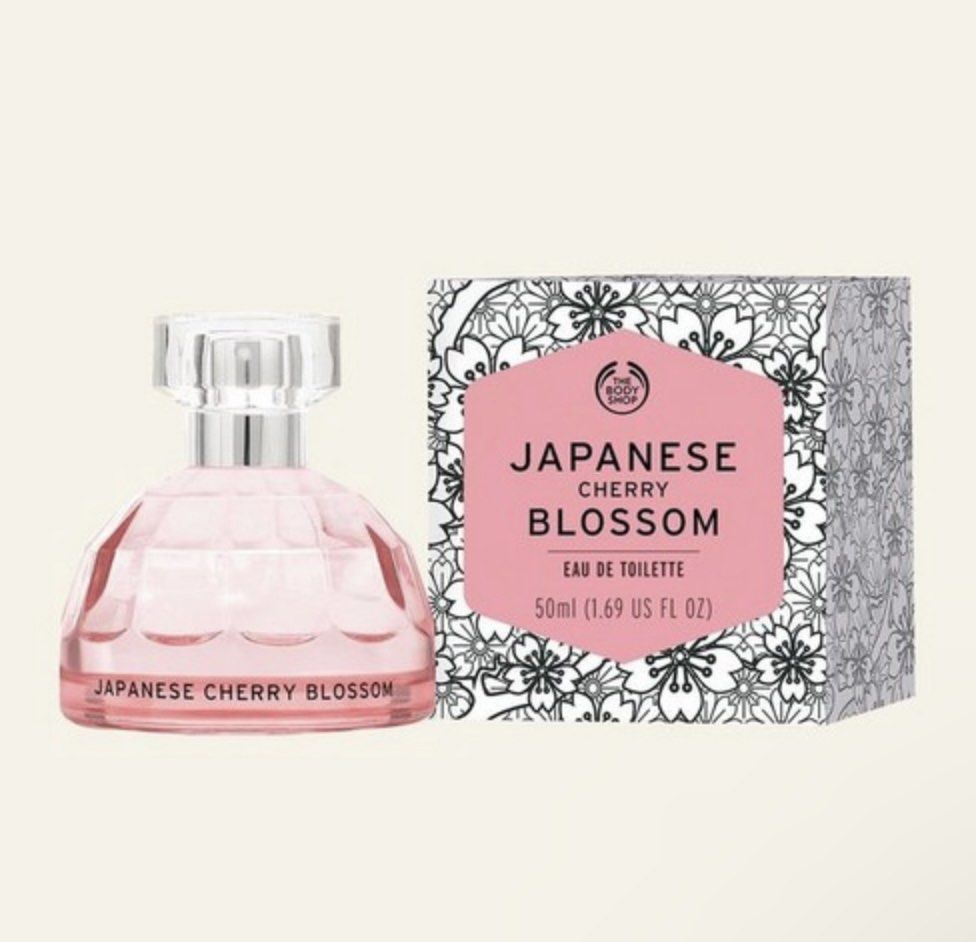 japanese cherry blossom body shop gift set