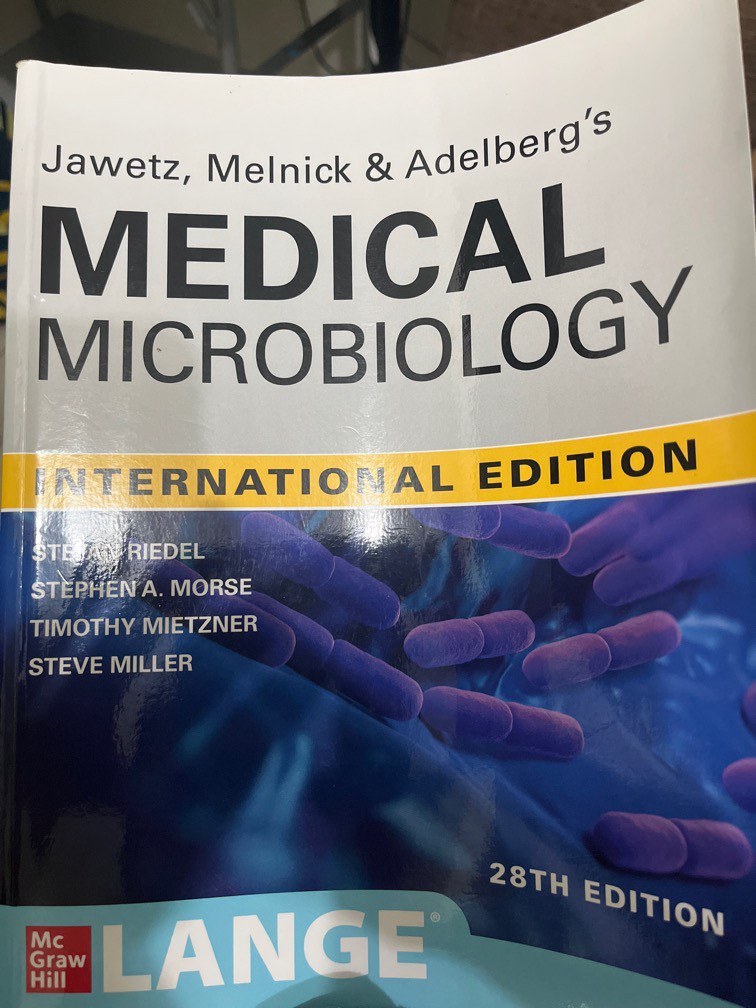 Jawetz Medical Microbiology 28th Edition (Jawetz, Melnick & Adelberg’s