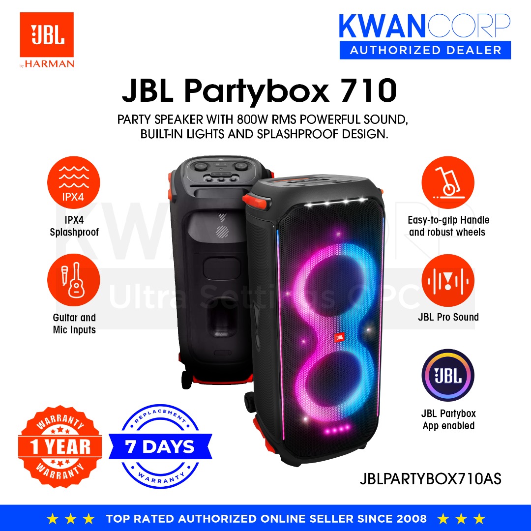 Enceinte bluetooth JBL Partybox 710