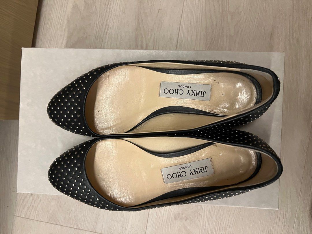 Jimmy choo jessie hotsell flat