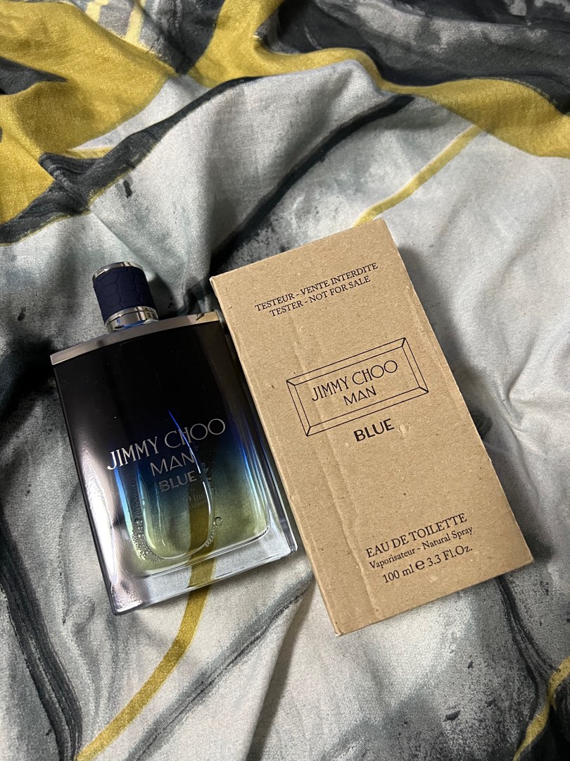Jimmy choo man blue tester store