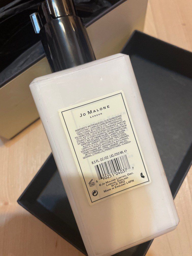 Jo Malone English pear lotion 250ml, 美容＆化妝品, 沐浴＆身體護理, 沐浴及身體護理 身體護理