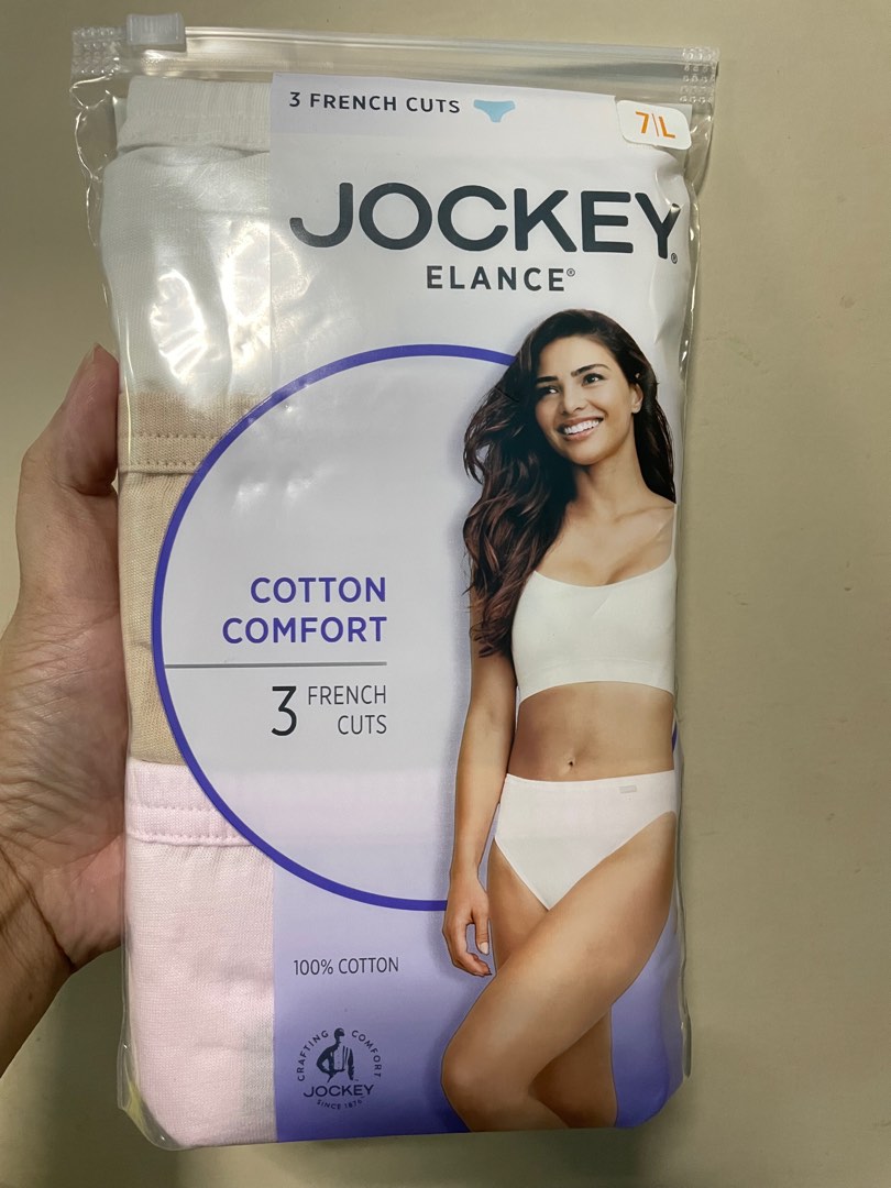Jockey Womens Underwear Elance French Cut - 6 Pack (XL-8-(45-47