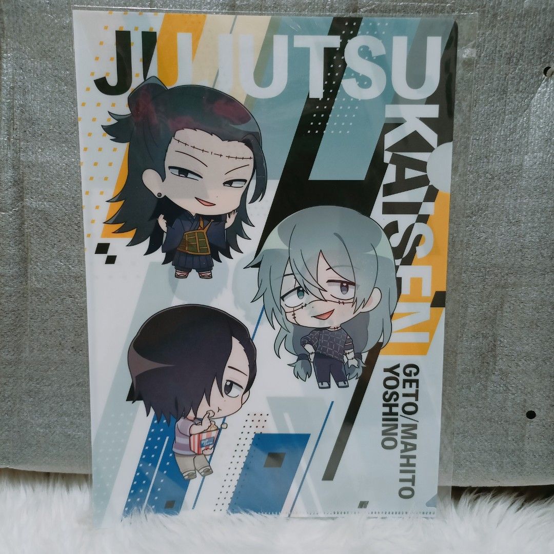 Jujutsu Kaisen Clearfile 3-Set Itadori & Sukuna Sakami Merchandise