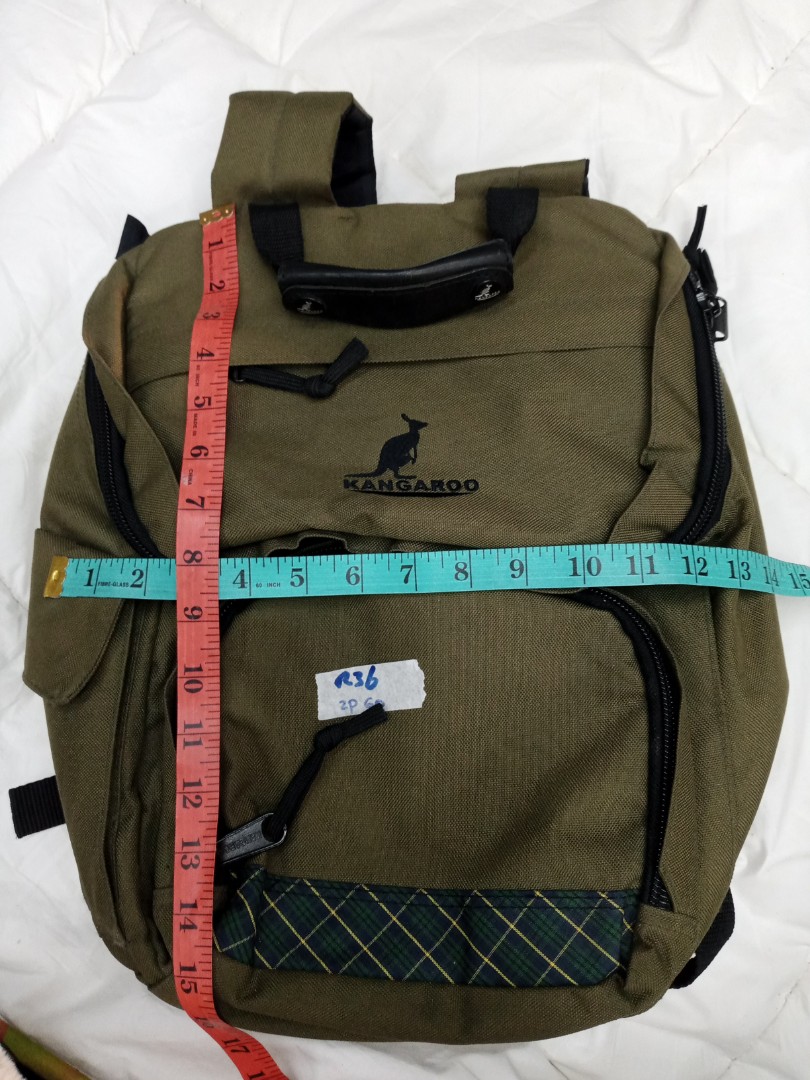 Kangar Un Sex Backpack 2p 60 Mens Fashion Bags Backpacks On Carousell 9013