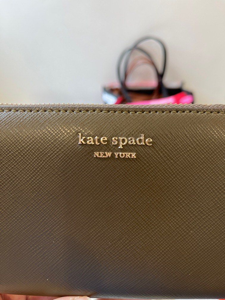 Kate spade clearance olive wallet