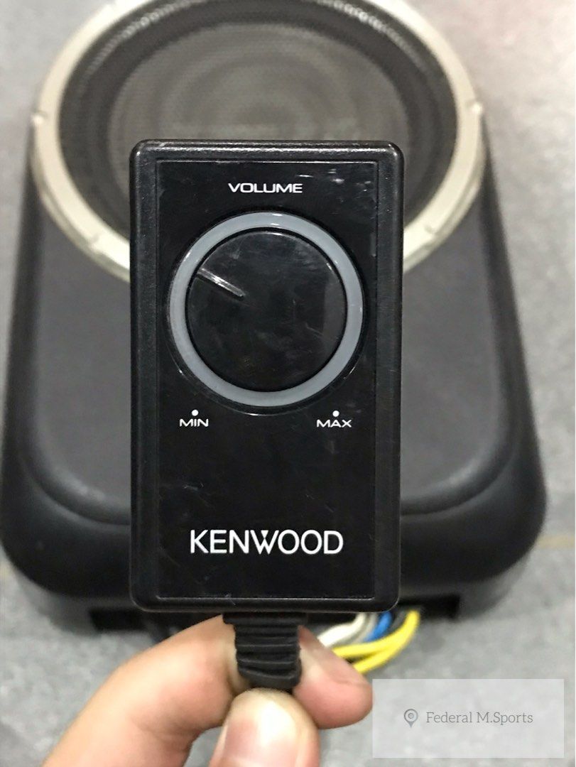 Kenwood KSC-SW01 (Underseat Subwoofer), Audio, Other Audio Equipment on ...