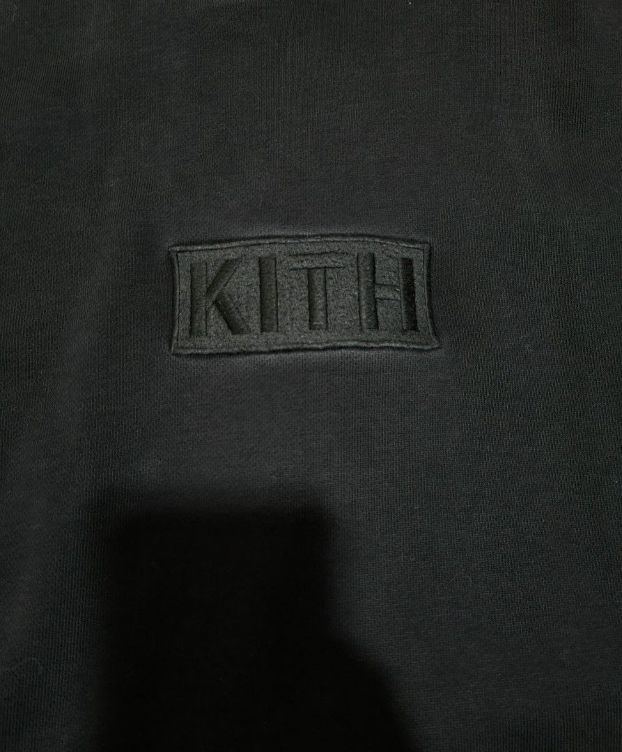 Kith classic logo deals williams ii hoodie black