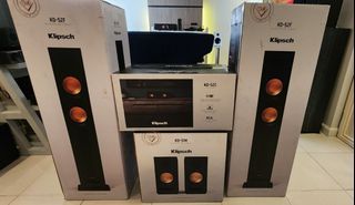 Klipsch KD Series 5.0 channel package (KD-52F, KD-52C, KD-51M)